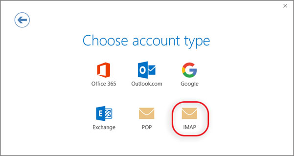 Setup email account on your Outlook 2016 Manual Step 3 - Method 2